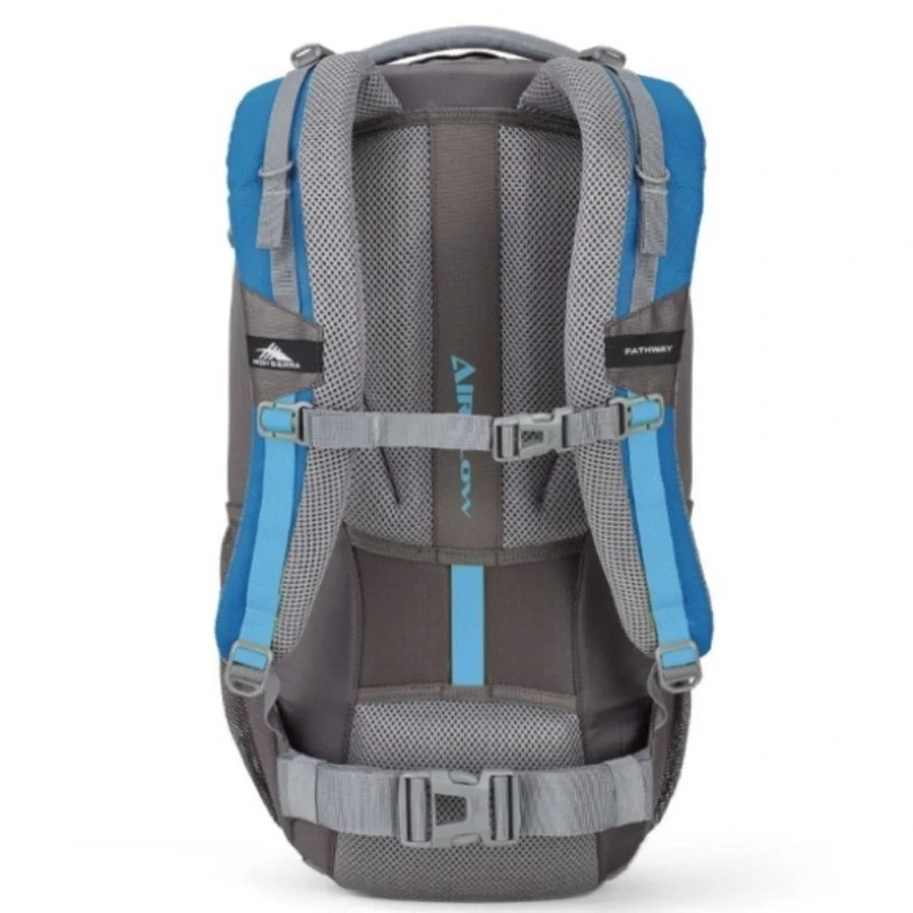High Sierra Pathway Internal Frame Hiking Pack Mineral Slate Glacier 30L